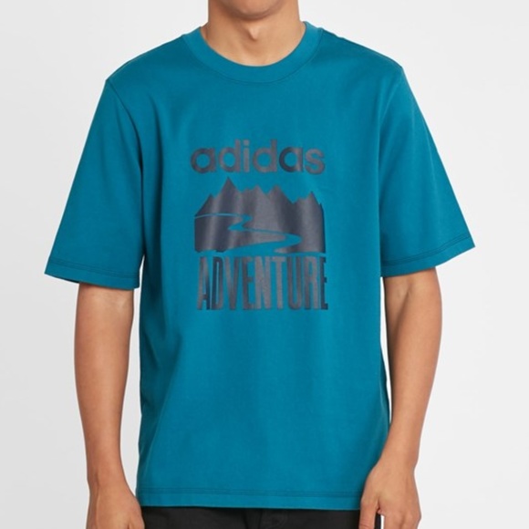 adidas Originals Adventure Tee Tshirt - Picture 1 of 7